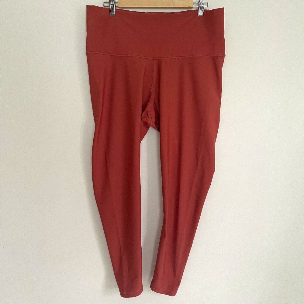 Old Navy Active Leggings Womens Jogger High Rise Orange Size XXL